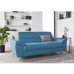 Reduzierte Blaue Sit & More Zweisitzer-Sofas mit Armlehne Breite 200-250cm, Höhe 50-100cm, Tiefe 50-100cm 2 Personen 