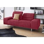 Reduzierte Rote Moderne Sit & More Nachhaltige Zweisitzer-Sofas Breite 200-250cm, Höhe 50-100cm, Tiefe 100-150cm 2 Personen 
