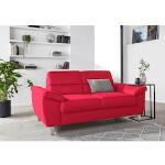 Reduzierte Rote Sit & More Zweisitzer-Sofas Breite 150-200cm, Höhe 50-100cm, Tiefe 50-100cm 2 Personen 