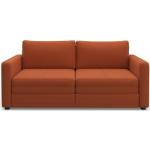 Dunkelorange Sit & More Zweisitzer-Sofas mit Armlehne Breite 150-200cm, Höhe 50-100cm, Tiefe 100-150cm 2 Personen 