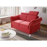 Reduzierte Rote Sit & More Zweisitzer-Sofas Breite 150-200cm, Höhe 50-100cm, Tiefe 50-100cm 2 Personen 