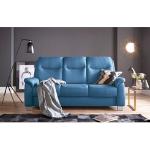 Reduzierte Blaue Moderne Sit & More Nachhaltige Federkern Sofas Breite 150-200cm, Höhe 100-150cm, Tiefe 50-100cm 3 Personen 