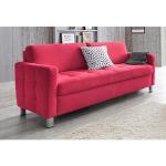 Reduzierte Rote Moderne Sit & More Nachhaltige Wohnzimmermöbel Breite 150-200cm, Höhe 50-100cm, Tiefe 50-100cm 3 Personen 
