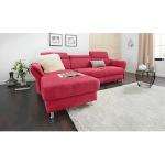 Reduzierte Rote Moderne Sit & More Polsterecken & Eckgarnituren mit Bettkasten Breite 250-300cm, Höhe 50-100cm, Tiefe 150-200cm 