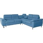 Reduzierte Blaue Sit & More Schlafsofas mit Federkern Breite 200-250cm, Höhe 50-100cm, Tiefe 200-250cm 
