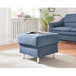 Reduzierte Blaue Moderne Sit & More Nachhaltige Sitzhocker aus MDF mit Stauraum Breite 50-100cm, Höhe 0-50cm, Tiefe 50-100cm 