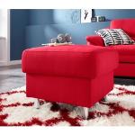 Reduzierte Rote Sit & More Kleinmöbel mit Stauraum Breite 50-100cm, Höhe 0-50cm, Tiefe 50-100cm 