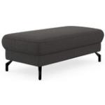Reduzierte Schwarze Sit & More Bänke matt aus Metall gepolstert Breite 100-150cm, Höhe 0-50cm, Tiefe 50-100cm 