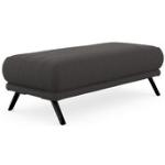 Reduzierte Schwarze Sit & More Bänke aus Metall gepolstert Breite 100-150cm, Höhe 0-50cm, Tiefe 50-100cm 