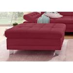 Reduzierte Rote Moderne Sit & More Nachhaltige Sitzhocker Breite 100-150cm, Höhe 0-50cm, Tiefe 50-100cm 