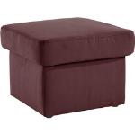 Reduzierte Bordeauxrote Sit & More Kleinmöbel aus Polyester mit Stauraum Breite 0-50cm, Höhe 0-50cm, Tiefe 50-100cm 
