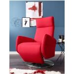 Reduzierte Rote Moderne Sit & More Nachhaltige Fernsehsessel aus MDF Breite 50-100cm, Höhe 100-150cm, Tiefe 50-100cm 