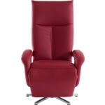 Reduzierte Rote Moderne Sit & More Armlehnsessel gepolstert Breite 100-150cm, Höhe 100-150cm, Tiefe 50-100cm 