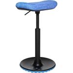 Blaue Ergonomische Bürostühle & orthopädische Bürostühle  aus Stoff ergonomisch 