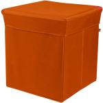 Reduzierte Orange Faltboxen aus MDF 