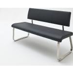 Moderne MCA furniture Arco Lederbänke aus Edelstahl Breite 150-200cm, Höhe 50-100cm, Tiefe 50-100cm 