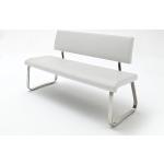 Moderne MCA furniture Arco Lederbänke aus Edelstahl Breite 150-200cm, Höhe 50-100cm, Tiefe 50-100cm 