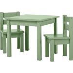 Grüne hoppekids Kindersitzgruppen aus Holz Breite 0-50cm, Höhe 0-50cm, Tiefe 0-50cm 3-teilig 