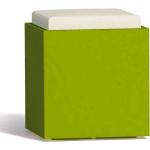 Reduzierte Grüne Bio Rechteckige Sitzhocker Breite 0-50cm, Höhe 0-50cm, Tiefe 0-50cm 