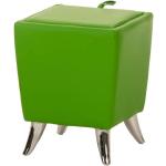 Grüne Fun-Möbel Schminkhocker aus Kunstleder mit Stauraum Breite 0-50cm, Höhe 0-50cm, Tiefe 0-50cm 