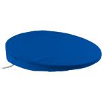 Blaue Runde Keilkissen & Rückenkissen 38 cm aus Baumwolle orthopädisch 
