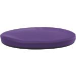 Violette Moderne Runde Sitzkissen rund 36 cm aus Kunstleder 