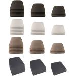 Sitzkissen-Sets Outdoorkissen 48x48x5cm - verschiedene Farben, Farbe:Braun strukturiert, Sets:4er Set