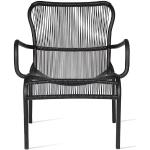 Sitzmöbel Loop Vincent Sheppard schwarz, 79x69x78 cm