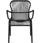 Sitzmöbel Loop Vincent Sheppard schwarz, 87x59x57 cm