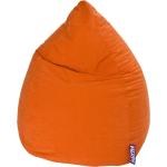 Orange Sitting Point Runde Sitzsäcke XXL aus Textil Höhe 100-150cm 