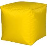 Gelbe Quadratische Wohnzimmermöbel aus Polystyrol Breite 0-50cm, Höhe 0-50cm, Tiefe 0-50cm 