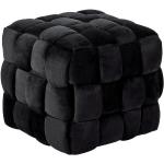 Schwarze Geflochtene xxxlutz Kleinmöbel aus Textil gepolstert Breite 0-50cm, Höhe 0-50cm, Tiefe 0-50cm 