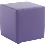 Violette Fun-Möbel Schminkhocker aus Kunstleder Breite 0-50cm, Höhe 0-50cm, Tiefe 0-50cm 