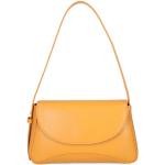 Gelbe SIX Mini-Bags aus Aluminium für Damen 