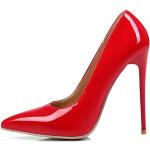 Rote Elegante High Heels & Stiletto-Pumps für Damen Größe 44 zur Hochzeit 