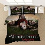 Weiße Moderne Allergiker Vampire Diaries Bettwäsche Sets & Bettwäsche Garnituren mit Reißverschluss 200x200 