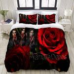 Weiße Moderne Allergiker Vampire Diaries Bettwäsche Sets & Bettwäsche Garnituren mit Reißverschluss 240x220 