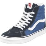 Reduzierte Blaue Skater Vans Sk8-Hi High Top Sneaker & Sneaker Boots mit Strass für Herren Größe 36 