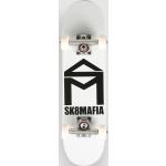 SK8 Mafia House Logo Micro 6" Skateboard weiss