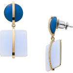 Reduzierte Goldene Skagen Sea Glass Ohrhänger aus Edelstahl für Damen 