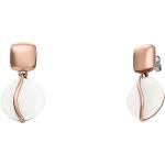 Goldene Skagen Sea Glass Ohrhänger aus Edelstahl für Damen 