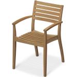 Reduzierte Minimalistische Skagerak Ballare Designer Stühle aus Teakholz stapelbar Breite 50-100cm, Höhe 50-100cm, Tiefe 50-100cm 
