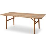 Reduzierte Minimalistische Nachhaltige Runde Design Tische Geölte aus Massivholz Breite 50-100cm, Tiefe 150-200cm 4 Personen 