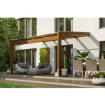 Skan Holz Terrassenüberdachungen & Anbaupavillons aus Massivholz 