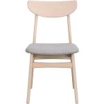 Hellbraune Retro Topdesign Stuhl-Serie aus Massivholz Breite 0-50cm, Höhe 50-100cm, Tiefe 50-100cm 2-teilig 