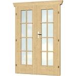 Beige Skan Holz Gartenhaus-Türen aus Holz 