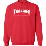 Reduzierte Rote Thrasher Herrensweatshirts aus Baumwolle Größe M 
