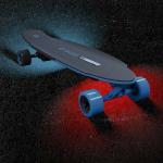 Skateboard Funboard LED-Beleuchtung Nachrüstsatz ROT / Weiss