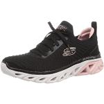 Skechers 149553/BKPK Glide-Step Sport-Level Up Damen Sneaker Sportschuhe Turnschuhe schwarz/weiß/rosa, Größe:41, Farbe:Schwarz