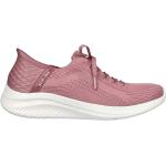 Pinke Skechers Ultra Flex Slip-on Sneaker ohne Verschluss für Damen Größe 37 
